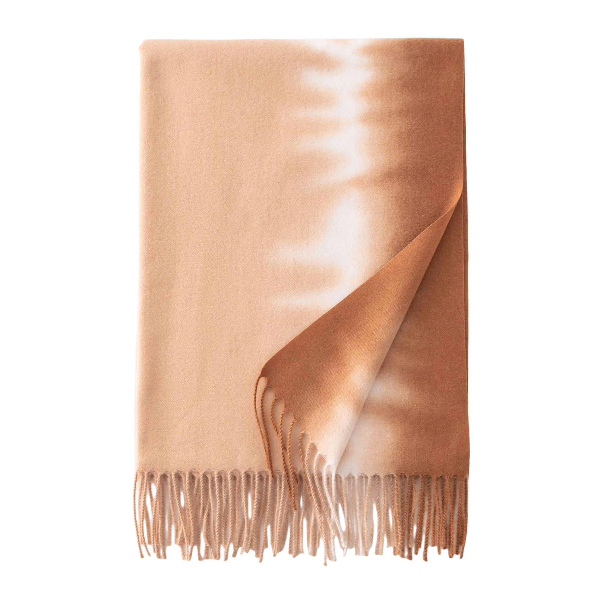 Faux Cashmere Gradient Shawl Scarf 78.8" Length x 25.6" Width 7