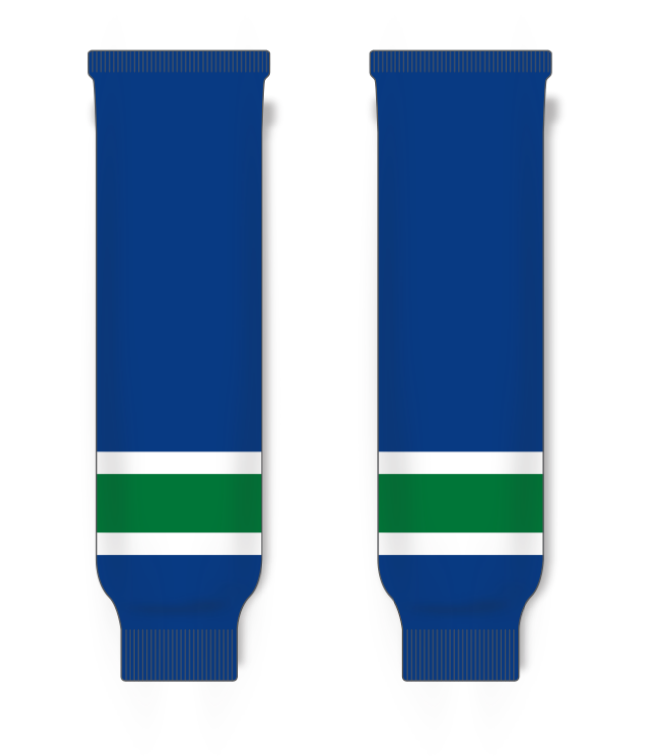 Knitted Striped Hockey Socks HS630-G11 36