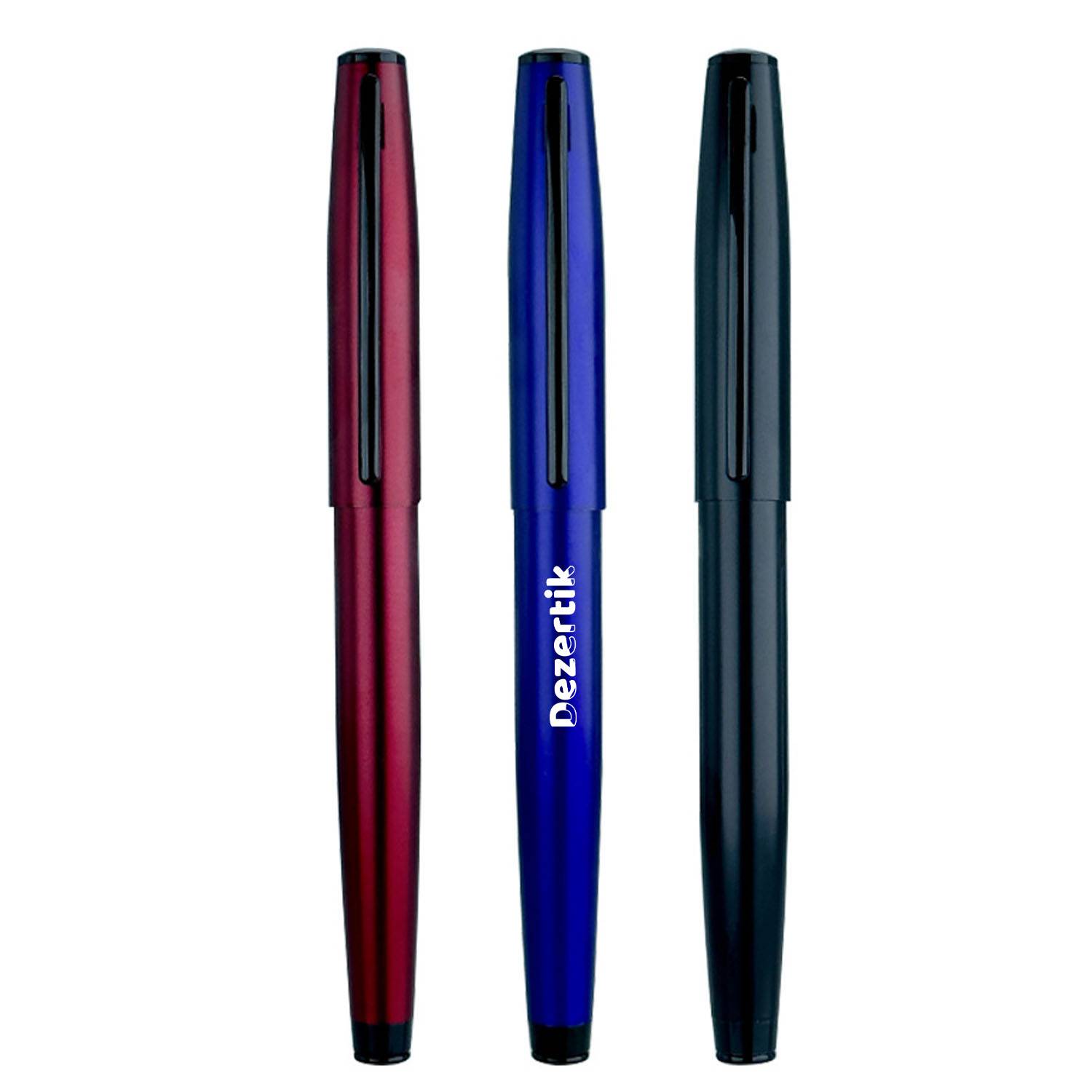 Cap Action Matte Metal Business Ballpoint Pen 2