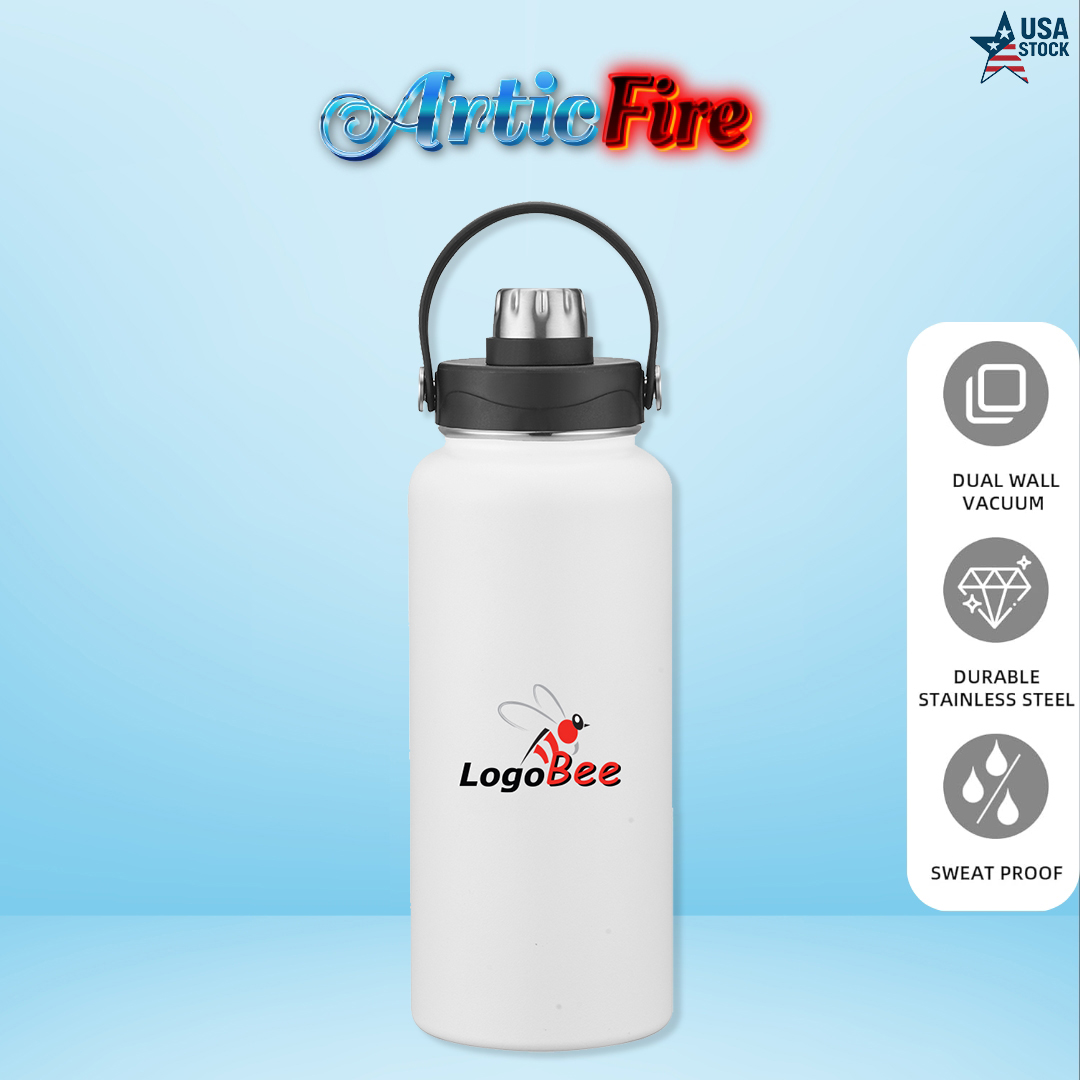 ArticFire 34oz Vacuum Insulated Water Bottle 2