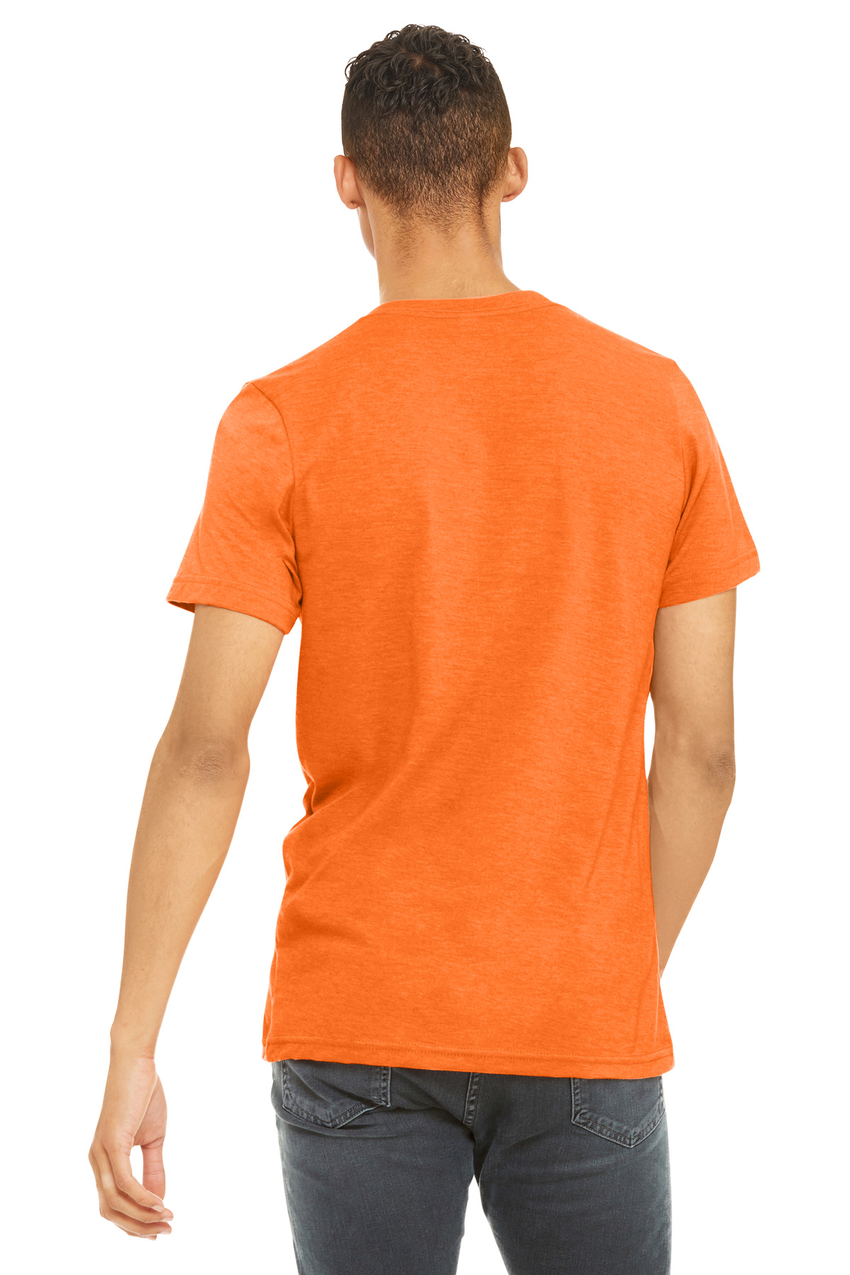 BELLA+CANVAS Unisex Heather CVC Short Sleeve Tee. BC3001CVC 603