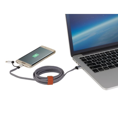 Paramount 3-in-1 Fabric Charging Cable 3