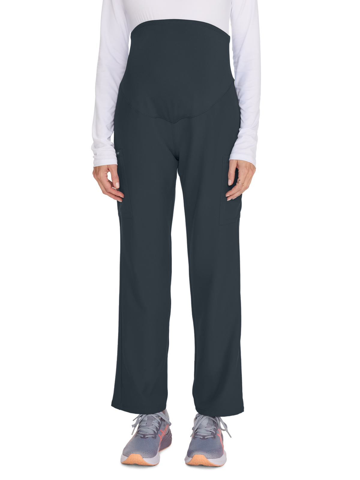 Cherokee - WW Originals Ultra - Women's 3-Pocket Maternity Straight Leg Pant 3