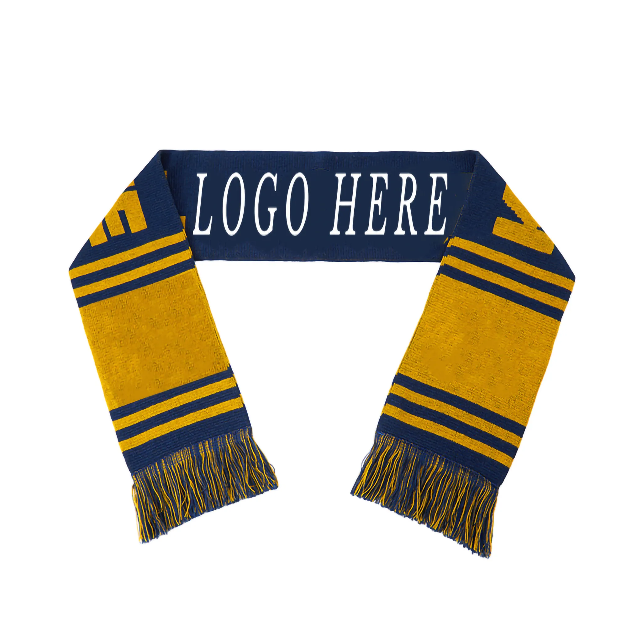 Acrylic Knit Scarf With Fringe MOQ 100PCS 1