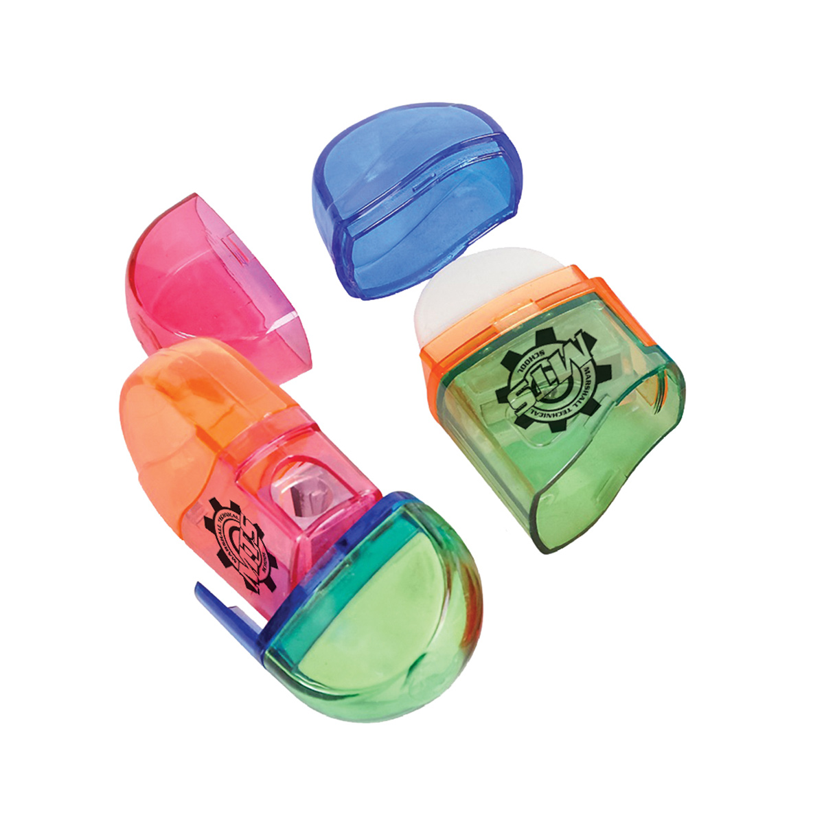 Twister 2-in-1 Pencil Sharpener with Eraser 2