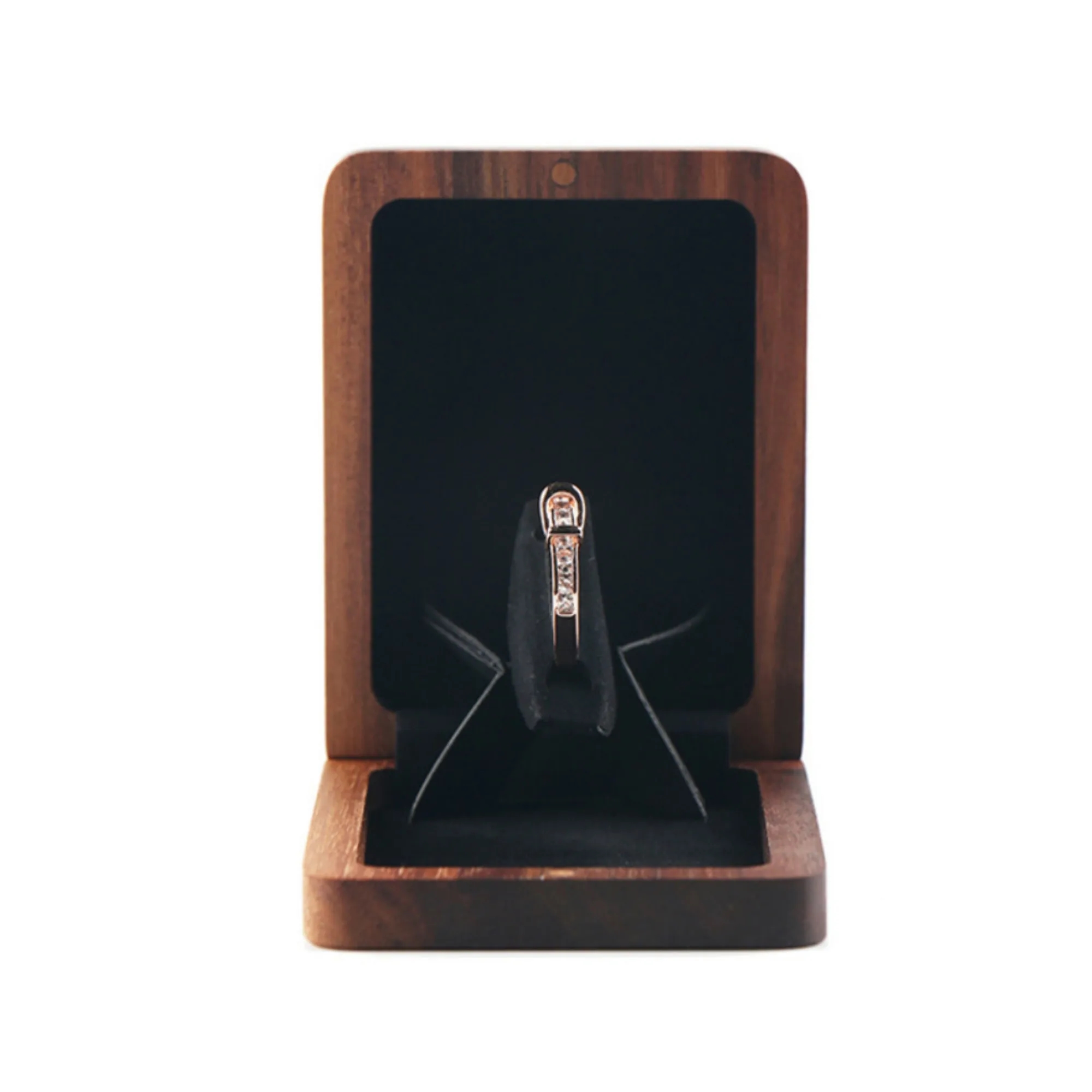 Rotating Wood Ring Box 3