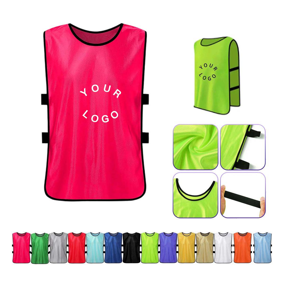 Polyester Mesh Training Vest for Sports Practice 16