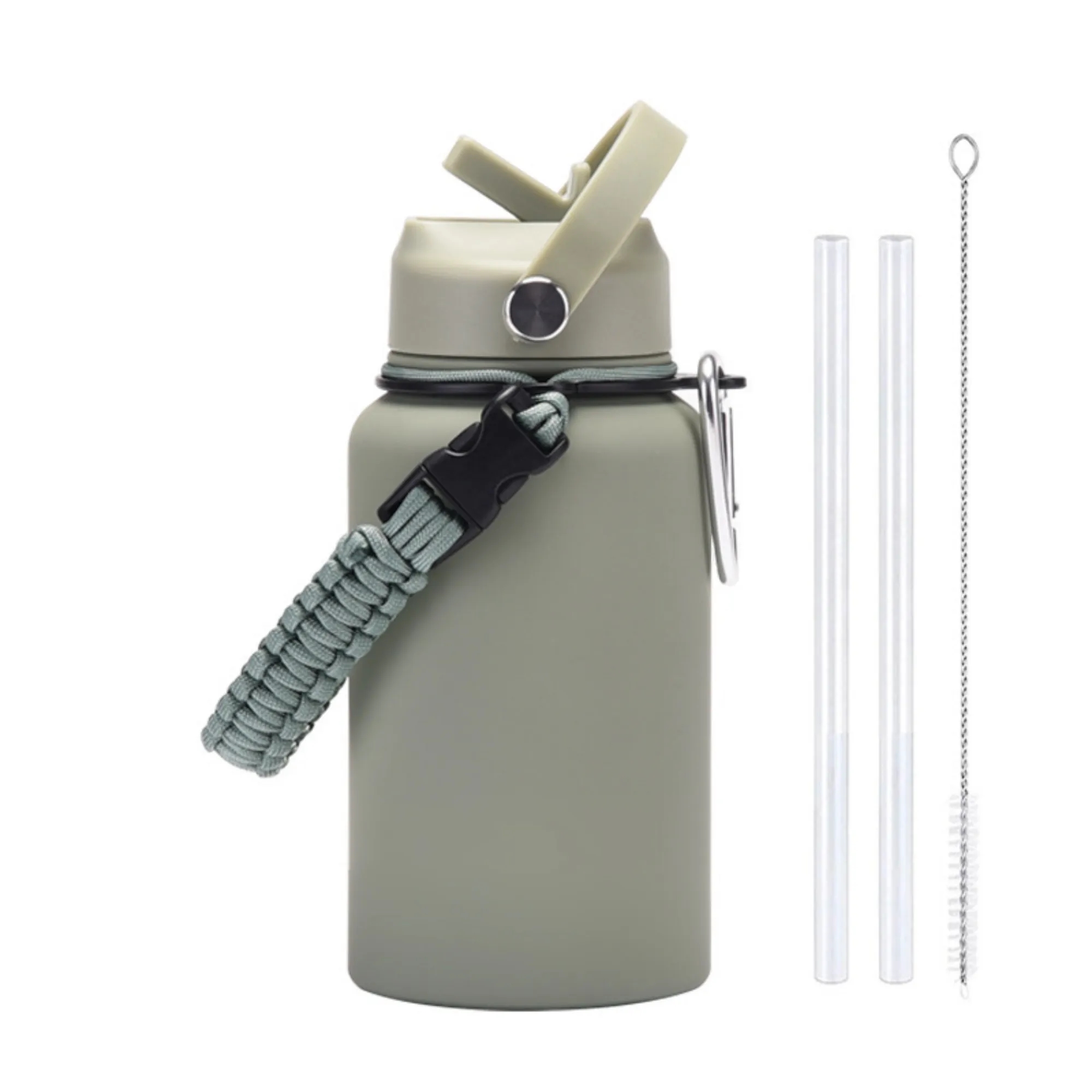 22oz Braided Rope Stainless Steel Thermos 3