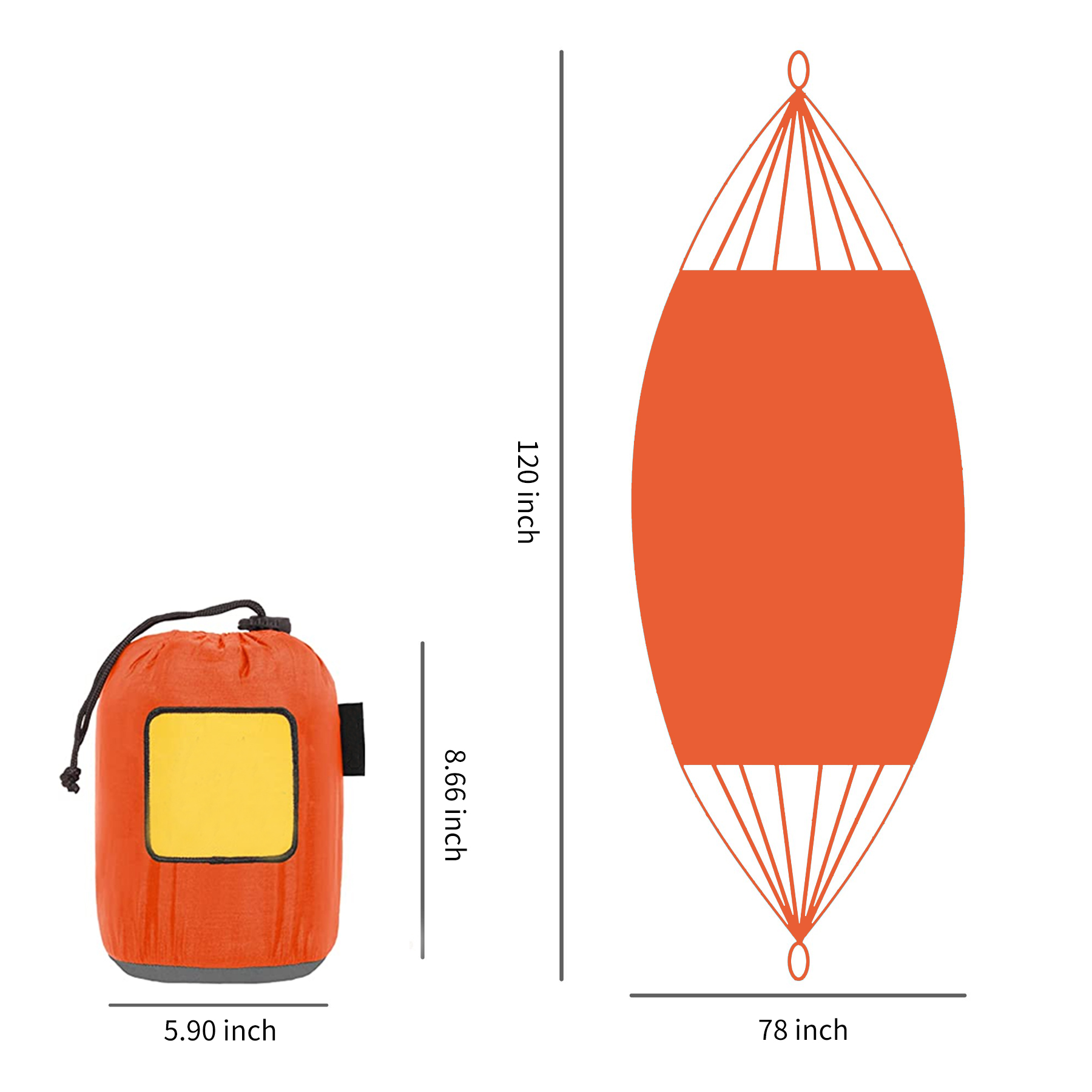 Portable Outdoor Camping Hammock 3