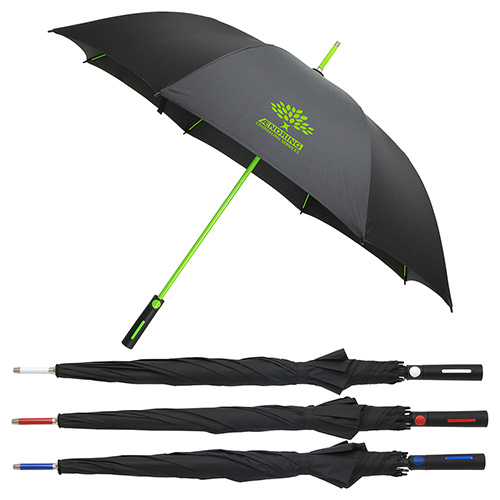 Parkside Auto-Open Umbrella with Contrasting Color Frame 27