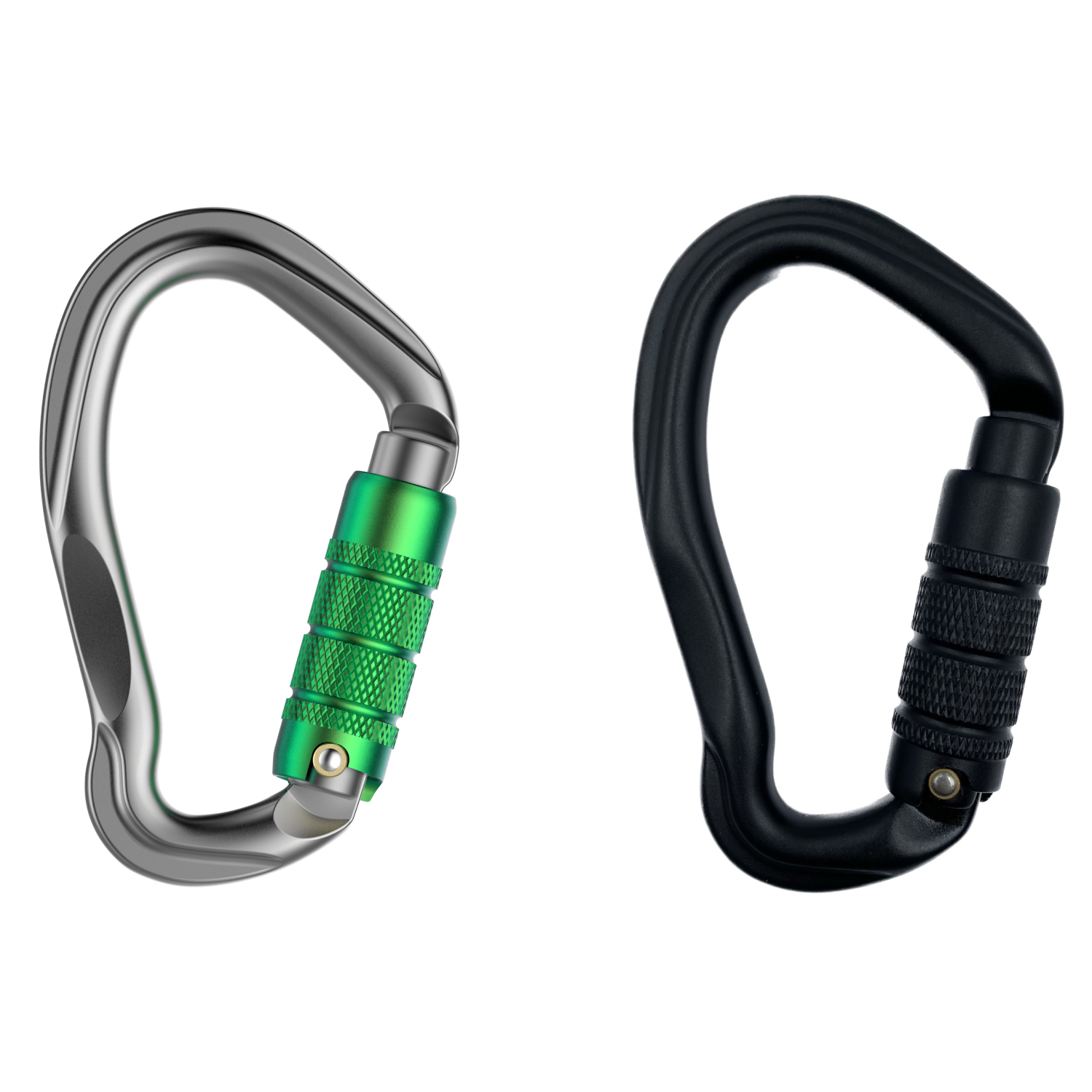 B Ring Triple Gate Aluminum Carabiner 3