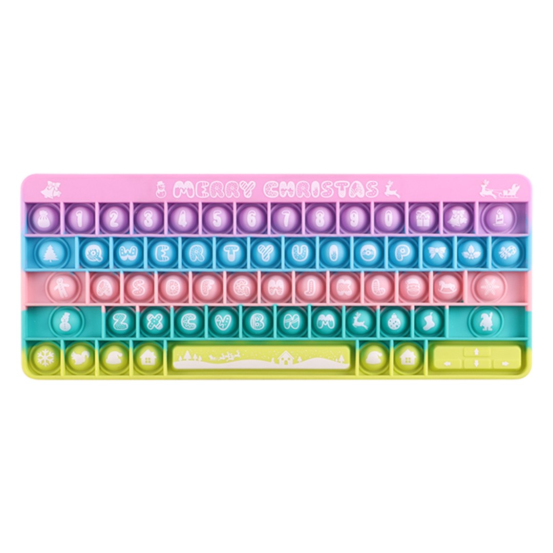Keyboard Push Pop Fidget Toy 1