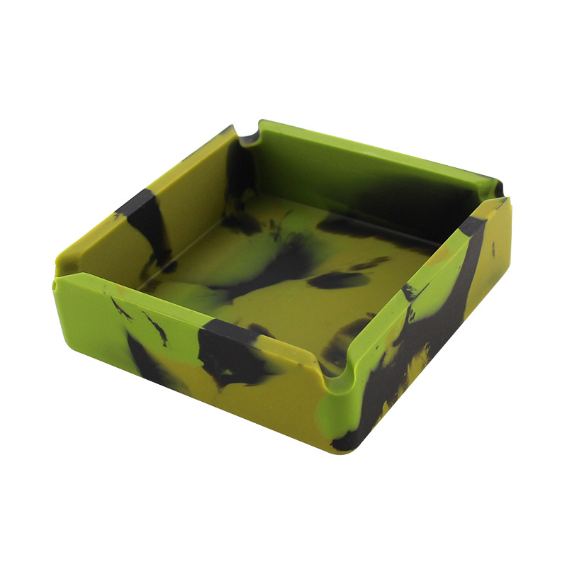 Square Silicone Ashtray 11