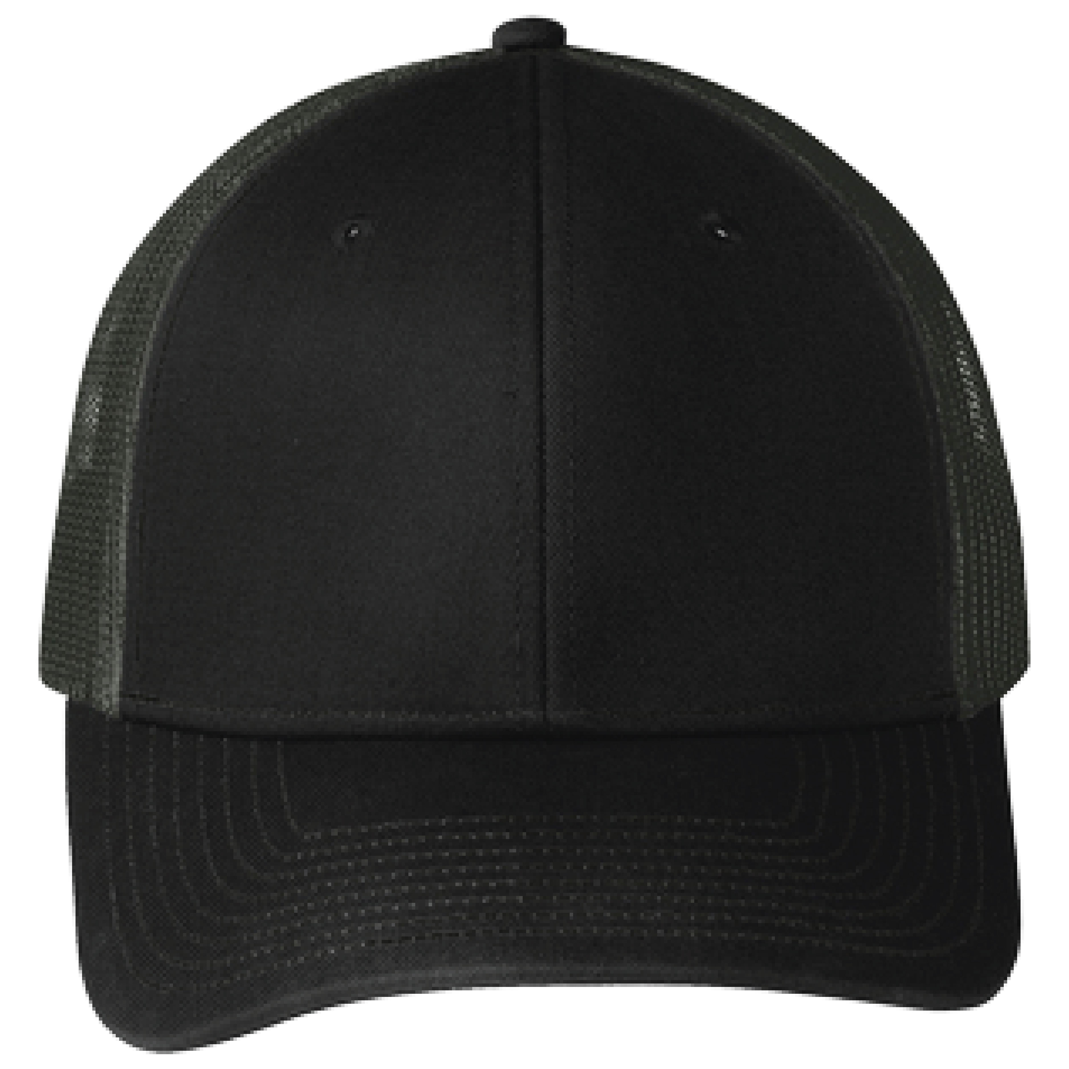 Port Authority C402 6-Panel Snapback Trucker Hat w/Leatherette Adhesive Patches or Embroidery 113