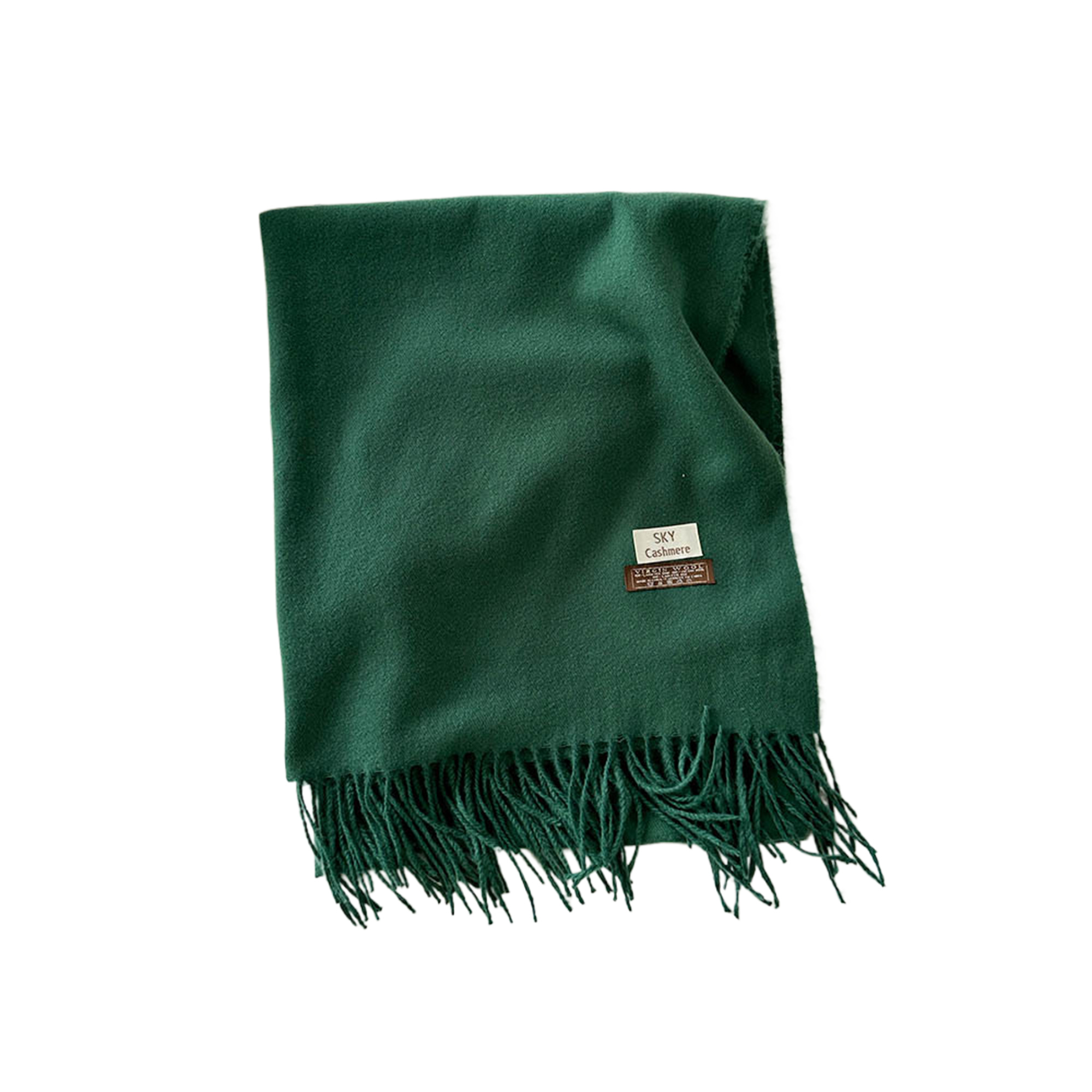 Winter Warm Solid Color Faux Cashmere Scarf 18
