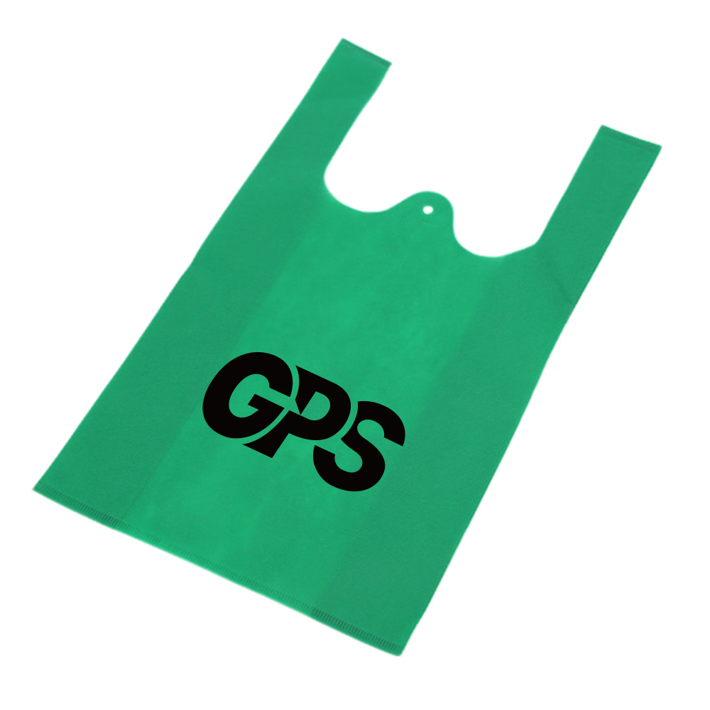 19 5/8 " Non woven T-Shirt Shopping Bags 2