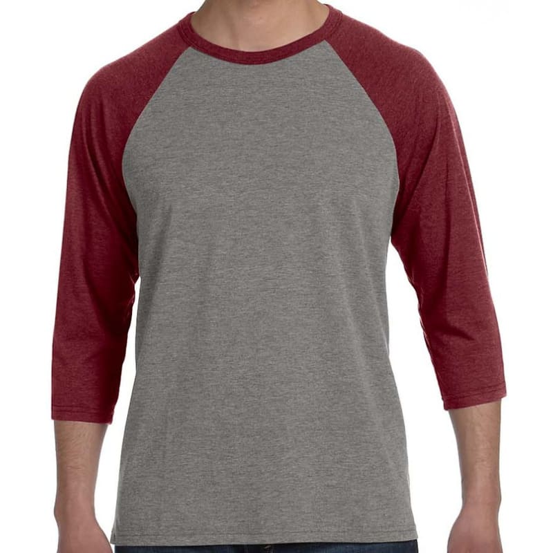 Bella Unisex 3/4-Sleeve Baseball T-Shirt 3