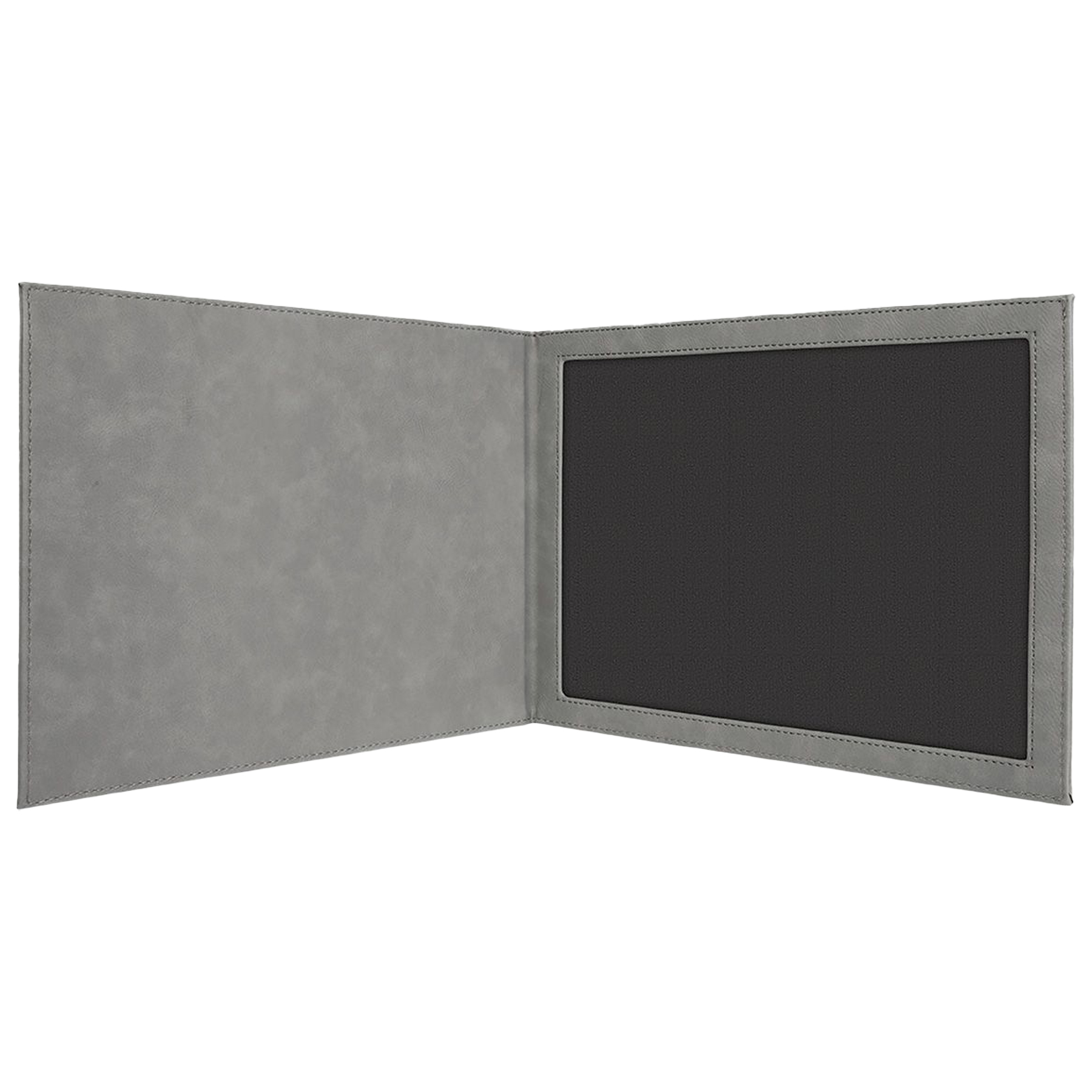 Gray Leatherette Certificate Holder 3