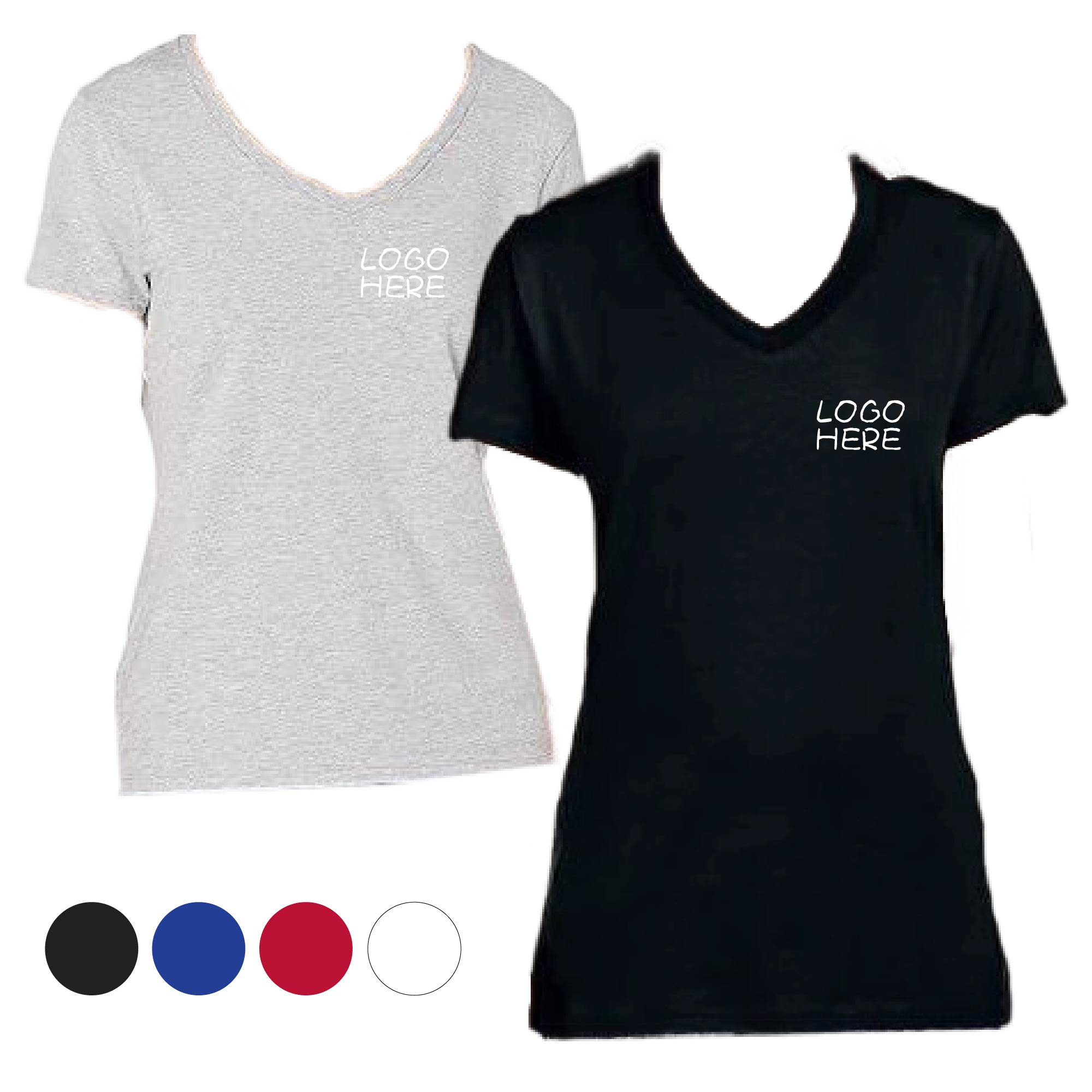 Women's V-Neck Tee 2
