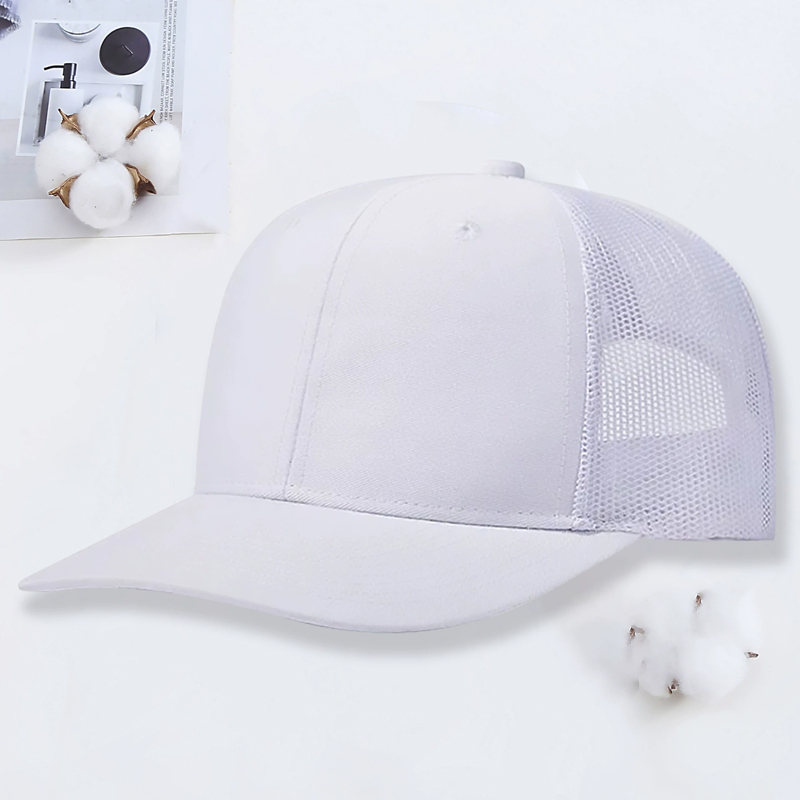 Custom Cotton Trucker Sports Sunshade Baseball Mesh Cap 8