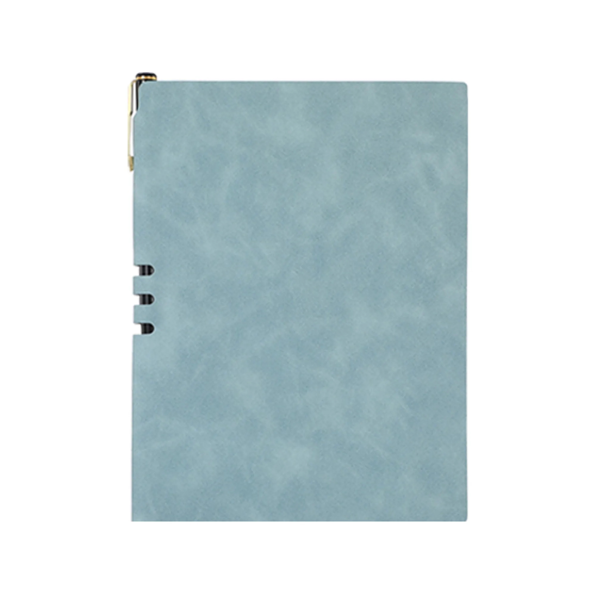 A5 Size Faux Leather Notebook With Metal Pen 5