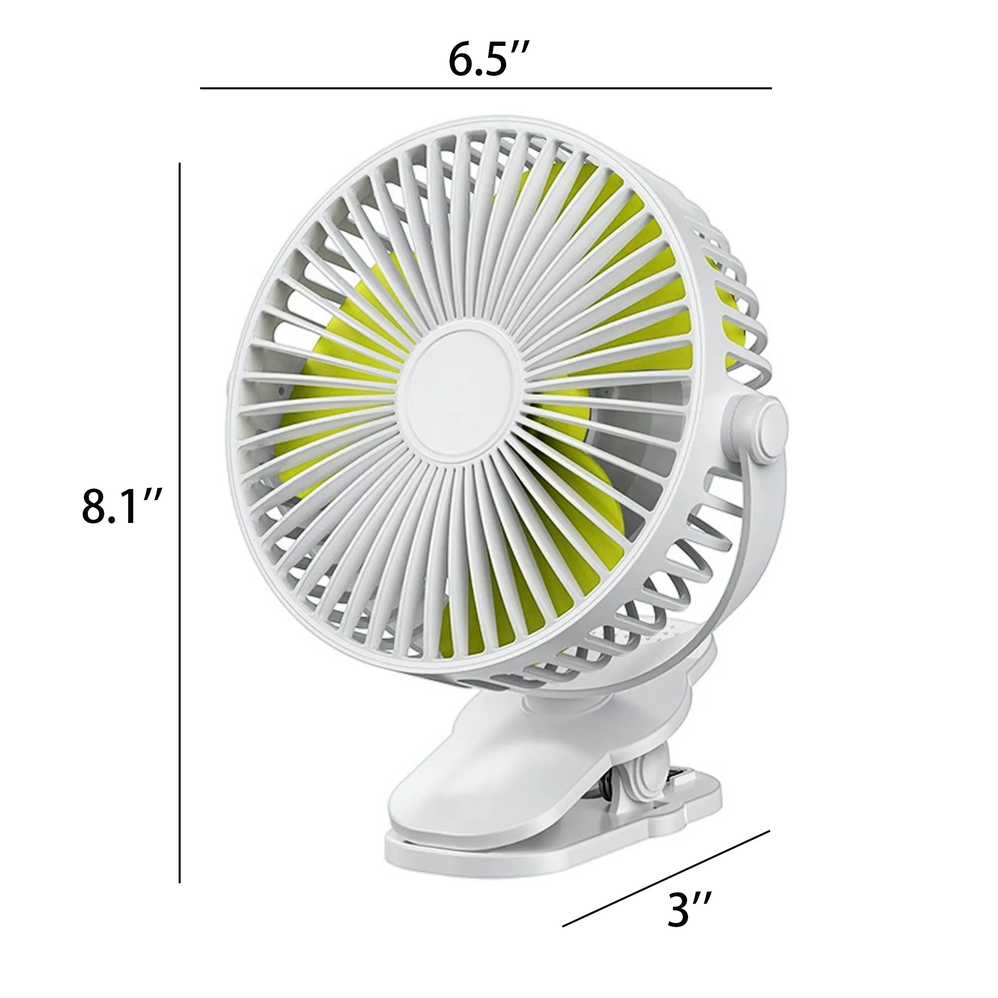 Portable 2 in 1 Mini USB Clip Fan 7