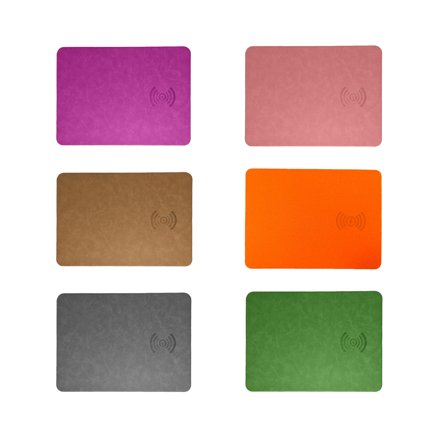 PU Mouse Pad With Wireless Charger 6