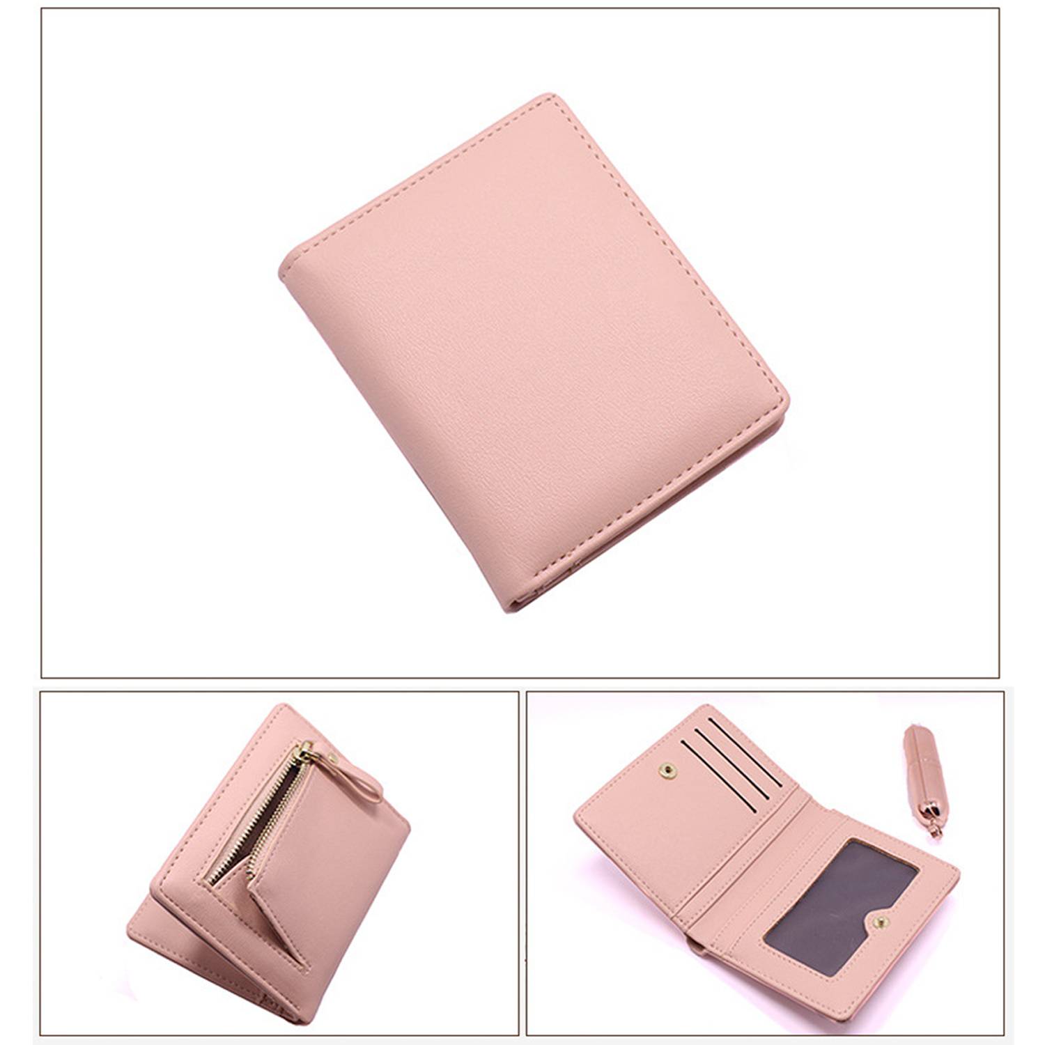 PU Leather Short Simple Coin Purse 4