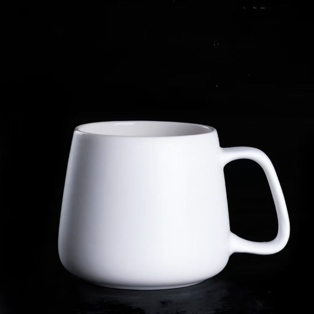 Custom Pure White Coffee Mug 2