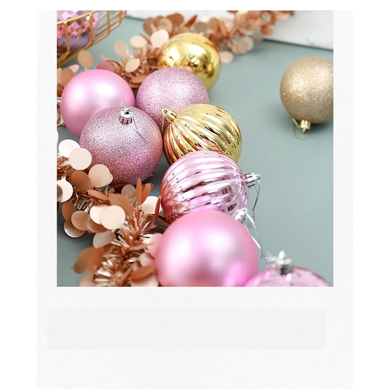 34Pcs Christmas balls set 4cm ornaments tree decor 3