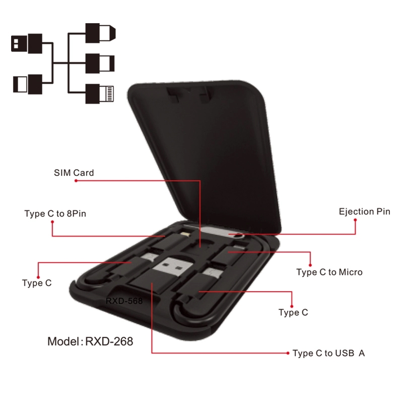 Charging Cable in Portable Case 10