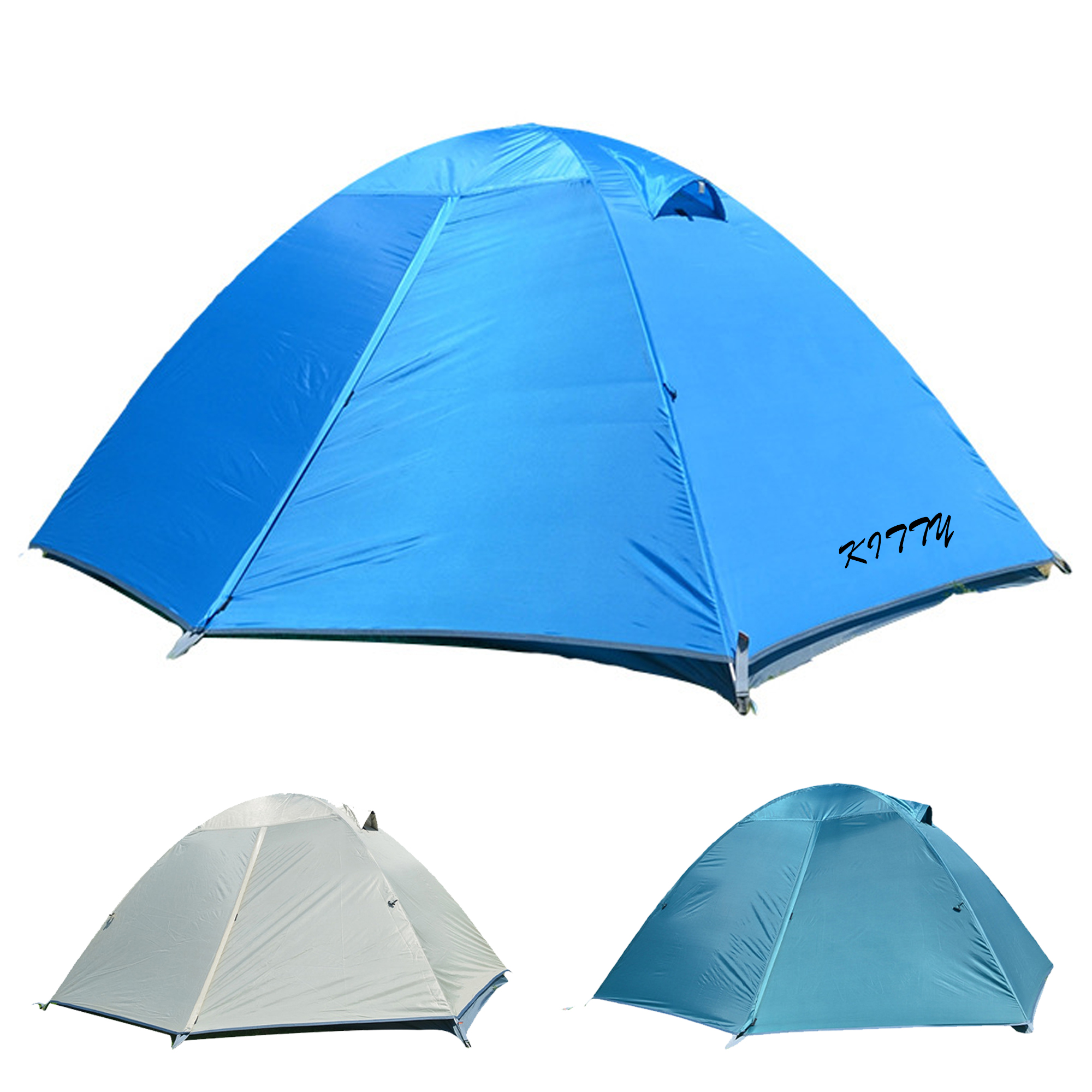 Lightweight 2-Person Double-Layer Camping Tent