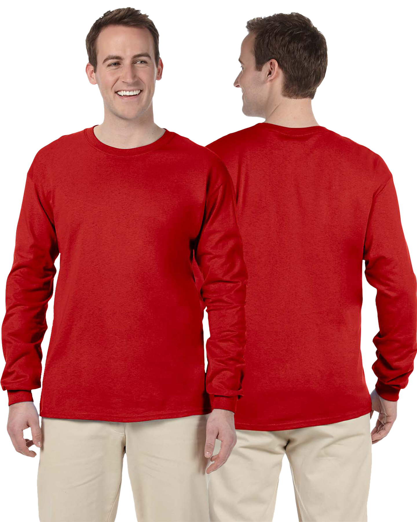 Colored Long Sleeve Tee 7