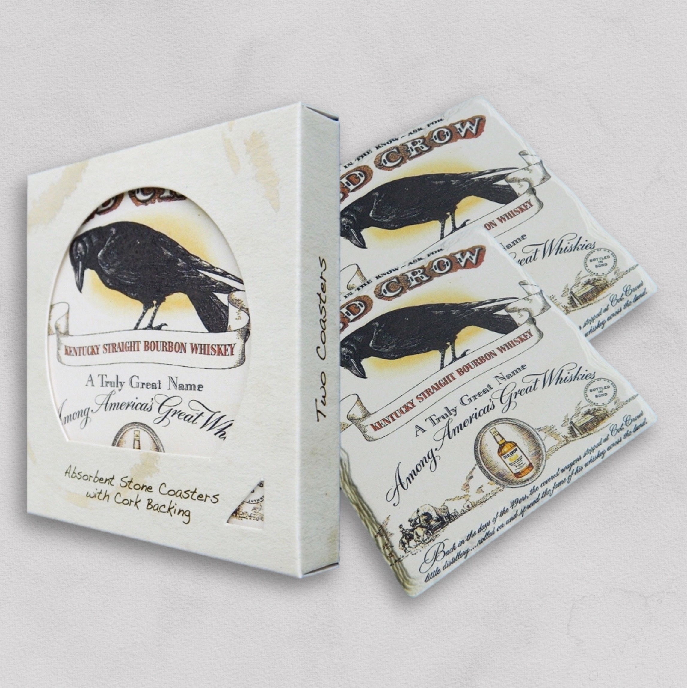 Two Square Layered Edge Coaster Box Set 13