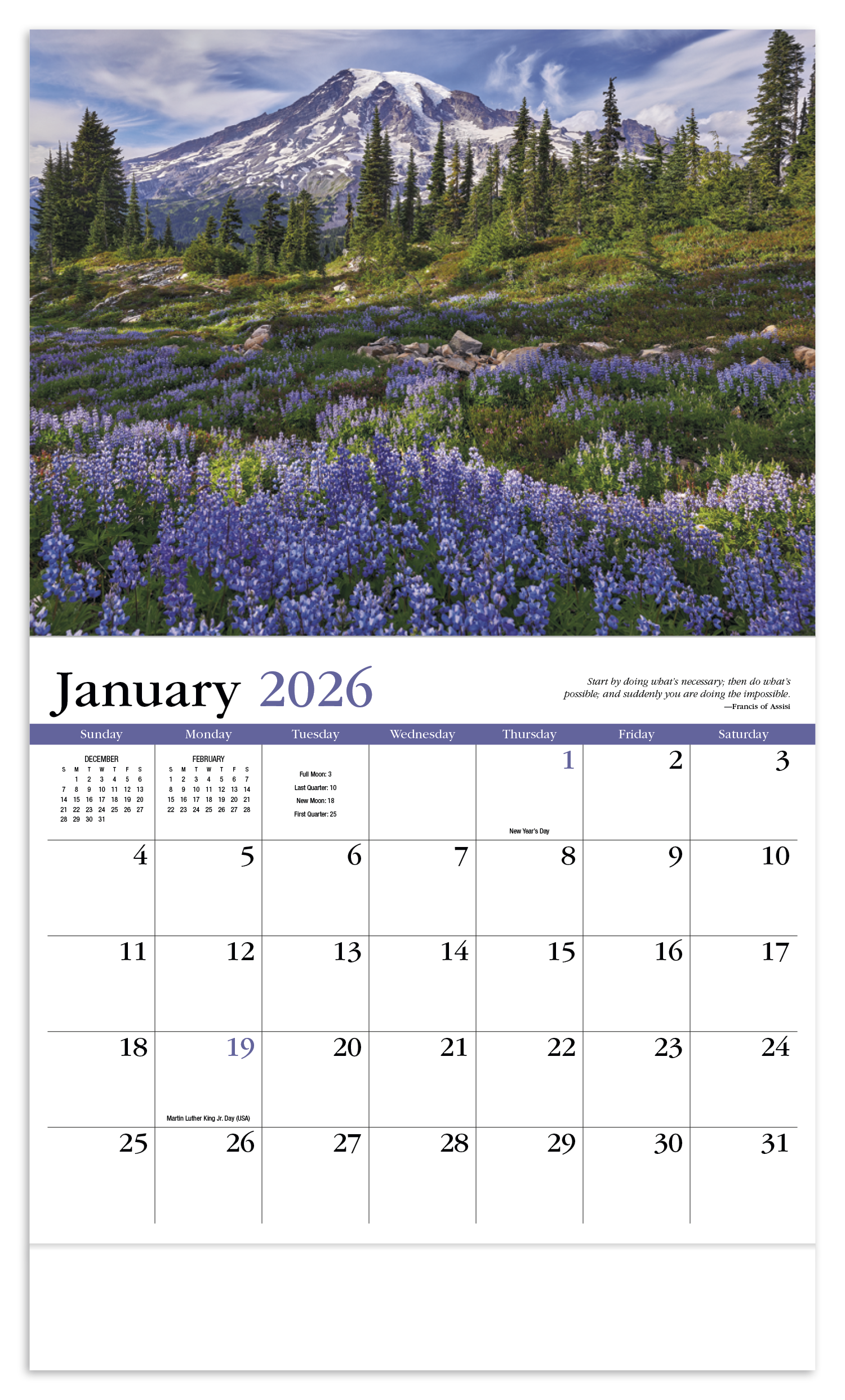 HotLine® Products Contemplations Appointment Calendar - Stapled 2