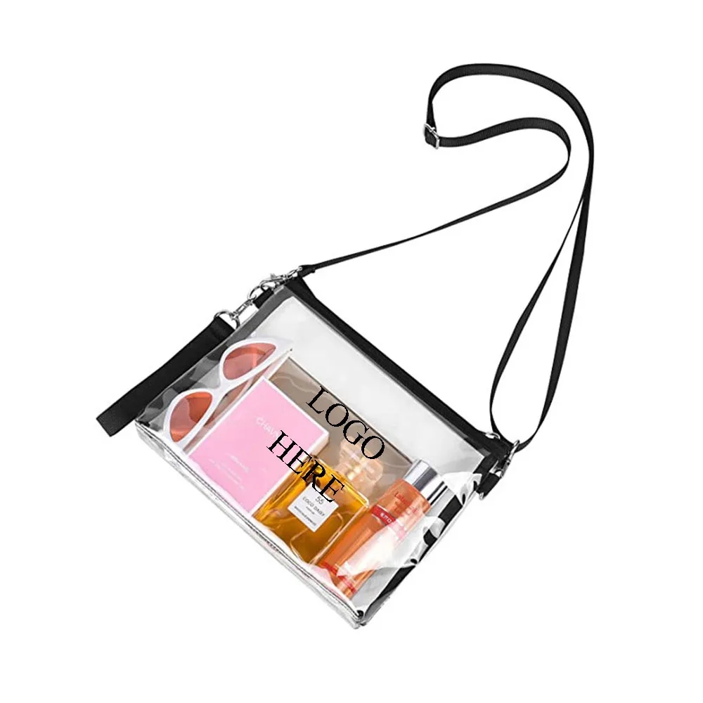 PVC Clear Crossbody Bag / Portable Purse 4