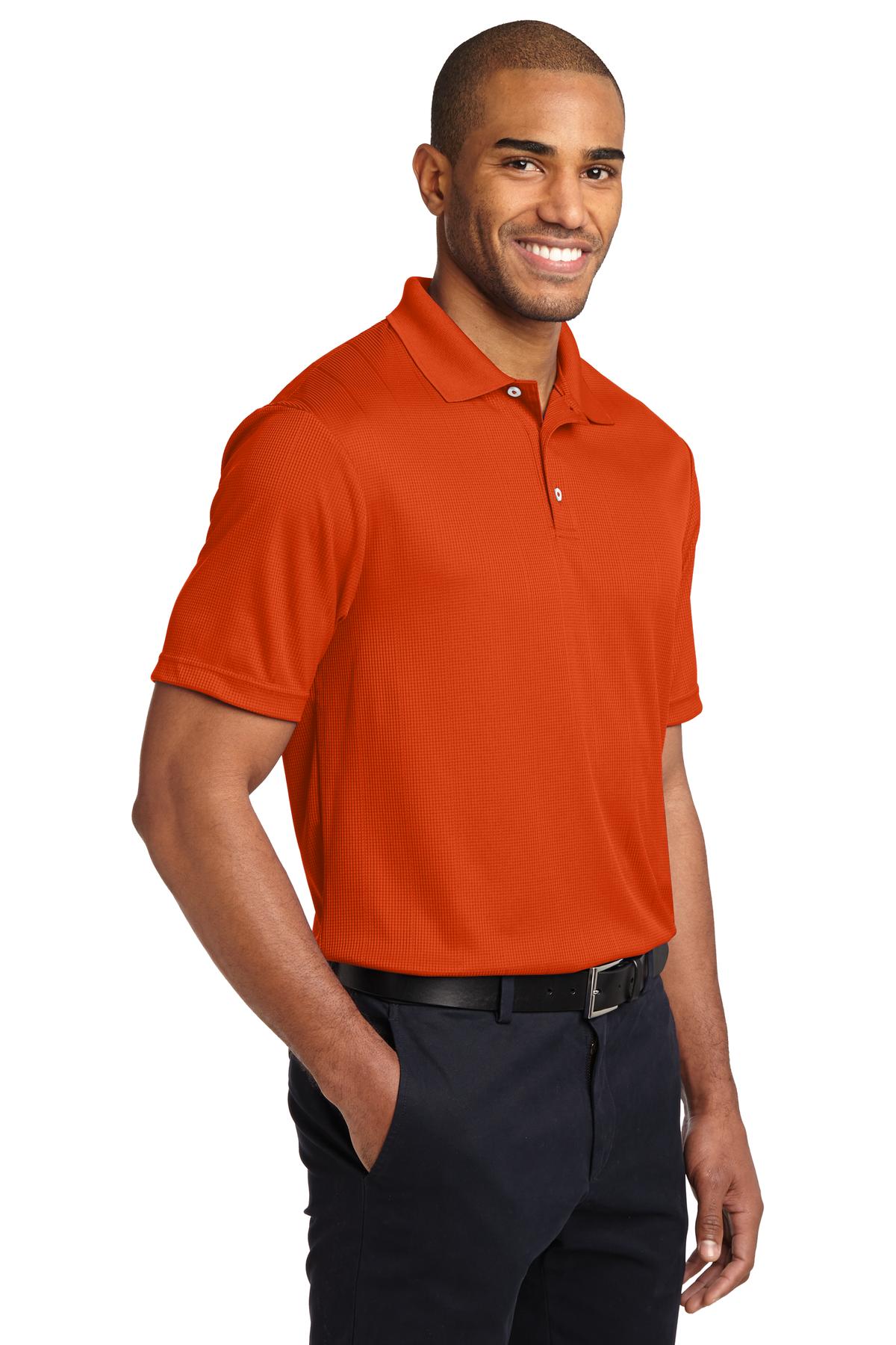 Performance Fine Jacquard Polo