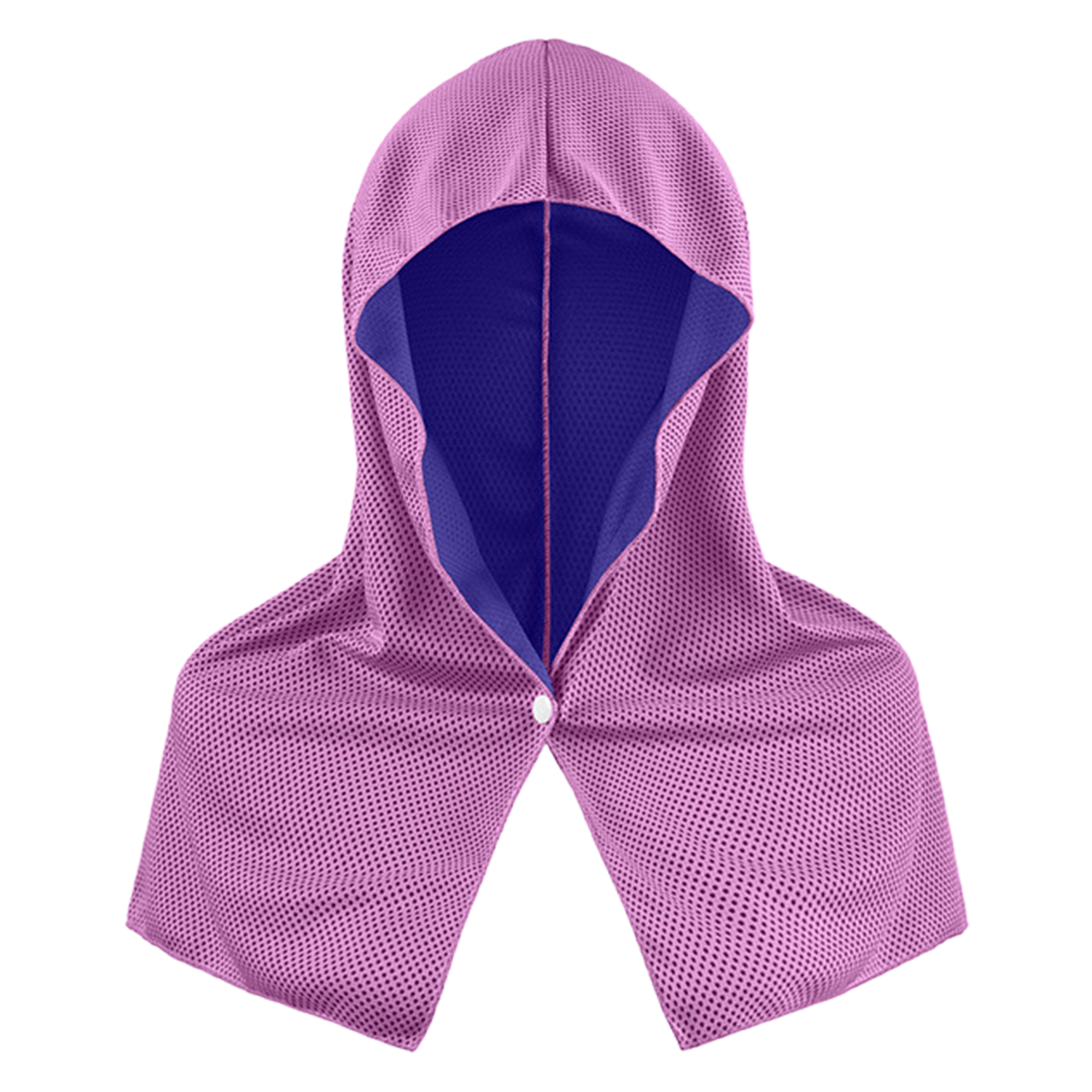 Cooling UV Protection U-Shaped Hooded Towel Scarf for Hiking Fishing Outdoor Sports Quick Dry 3