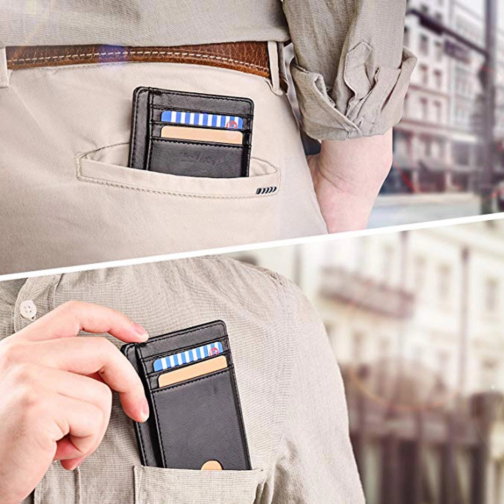 Rfid Blocking Slim Front Wallet 6