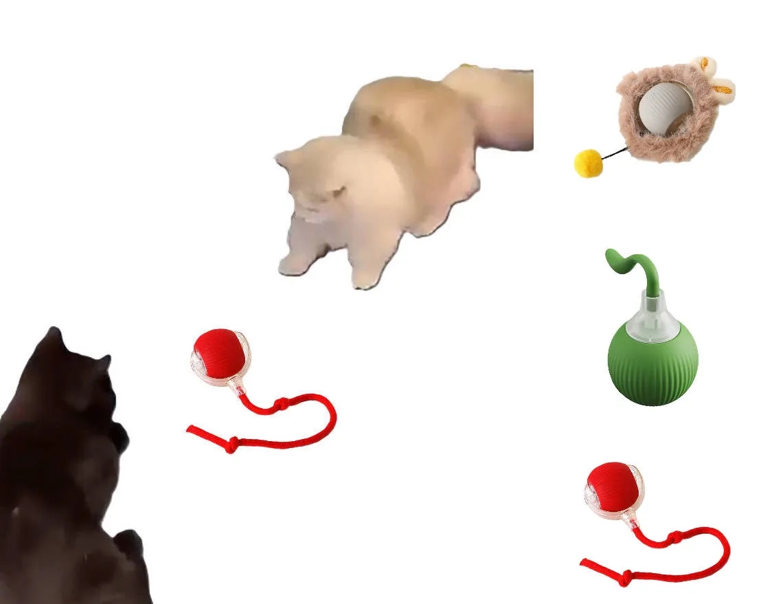 Electric Ball Toy For Cat 2