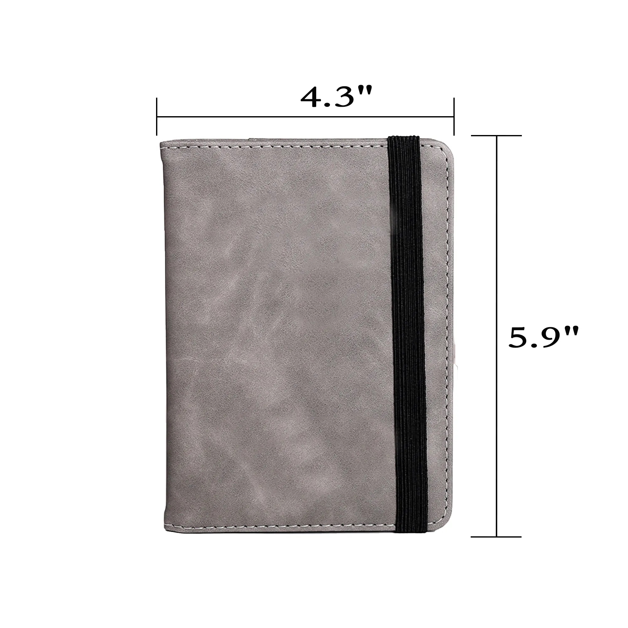 RFID PU Leather Passport Holder Cover 6