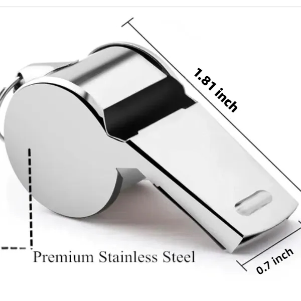 Stainless Steel Sports Whistles 3