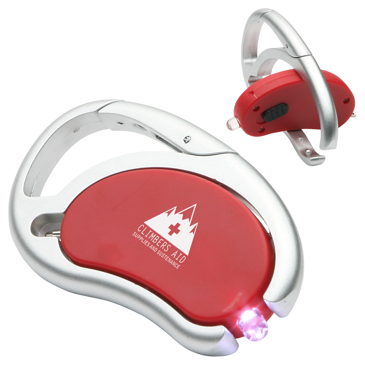 Carabiner Swivel Light & Pen 12