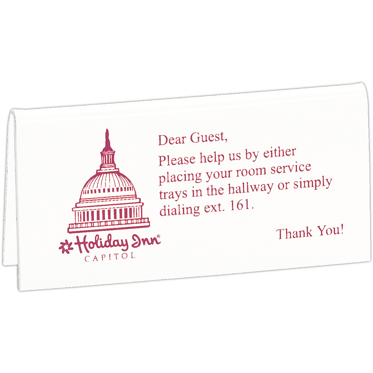 Economy Plastic Signs: 25-50 sq. in. 2