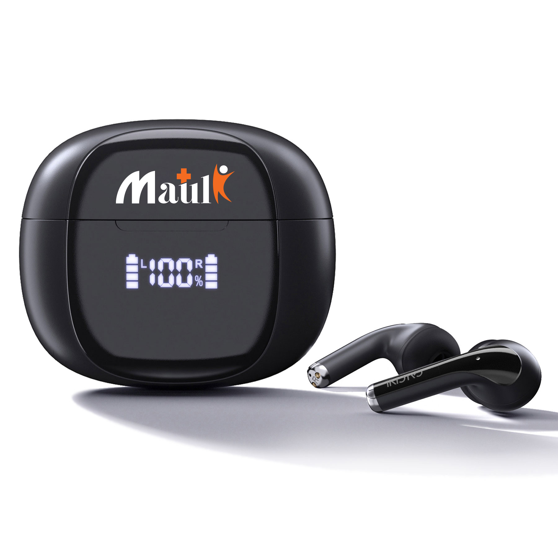 Calcini® TWS Earbuds With Charging Case And LED Power Display 4