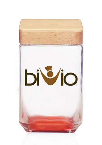54 oz. Glass Candy Jars with Wooden Lid 19