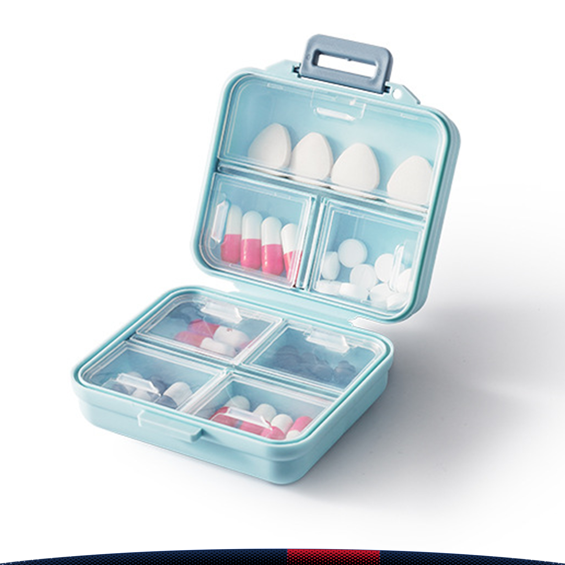 Square Pill Case 2