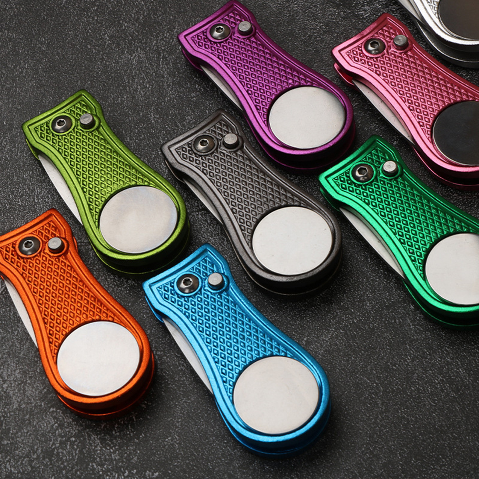 Metal Golf Divot Repair Tool Ball Markers 3