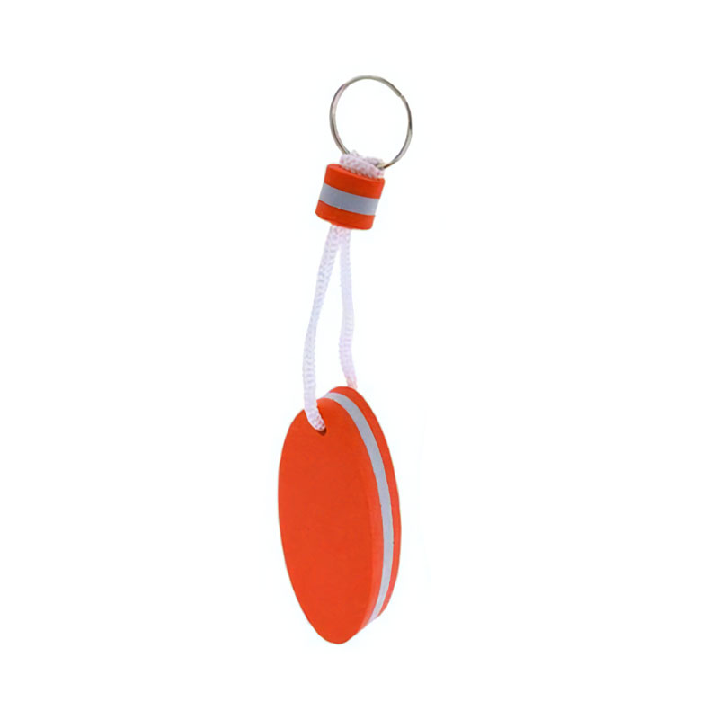 Foam Floating Keychain Oval Float Key 1