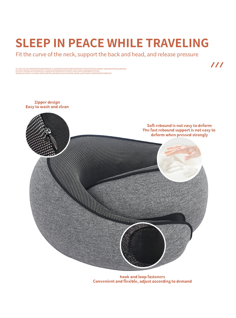 Travel Memory Foam Neck Pillow 5